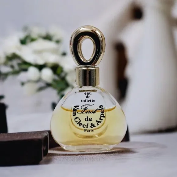 VAN CLEEF & ARPELS FIRST Eau De Toilette .17 oz 5ml Vanity Collectible Vintage - Picture 4 of 8